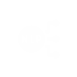 Chat with documents icon depicting a speech bubble combined with a document symbol
