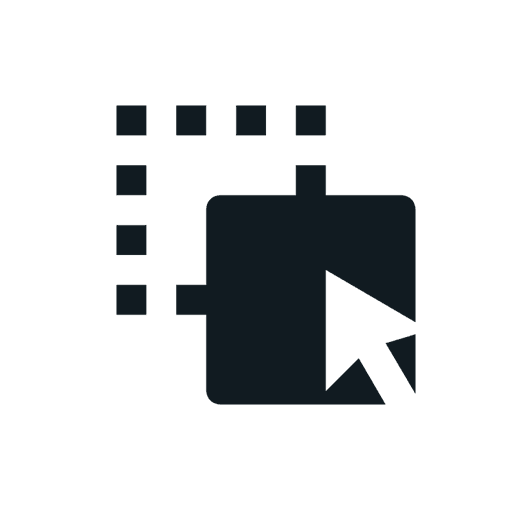 Icon representing drag-and-drop functionality for Skimming's chat image feature.