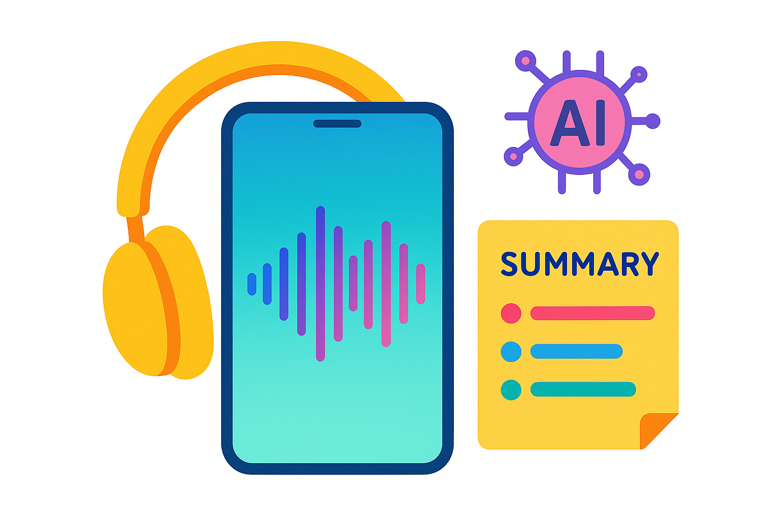 AI audio summarizer: Turn Hours into Crisp Insights