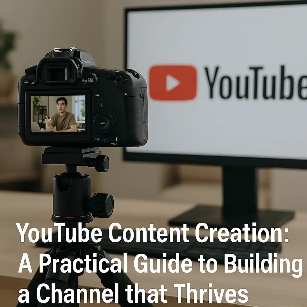 YouTube Content Creation: A Practical Guide to Building a Channel that Thrives