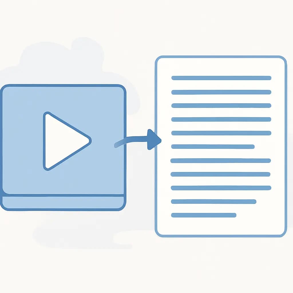 AI Video Transcription: How to Turn Spoken Content into Searchable Text