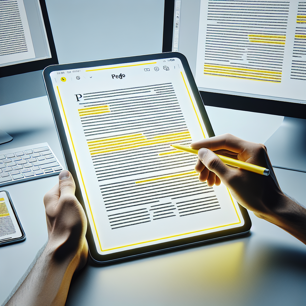 Pdf highlights – capture notes and insights / review faster